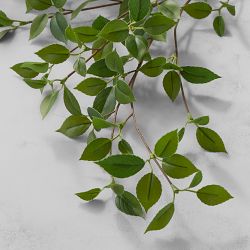 Faux Banyan Leaf Stem