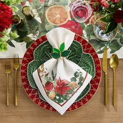 Fruit Garland Napkins, Set of 4