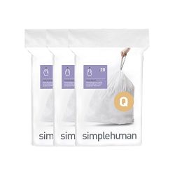 simplehuman™ (Q) Custom Fit Liners, 60pk