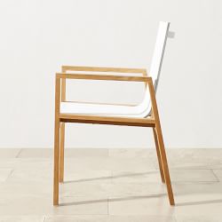Santa Barbara Outdoor Natural Teak Dining Armchair