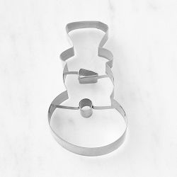 Williams Sonoma Snowman Stainless-Steel Impression Cookie Cutter