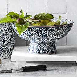 Morris &amp; Co. x Williams Sonoma Bluebell Fruit Bowl