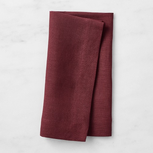 Signature Linen Napkins, Set of 4, Zinfandel