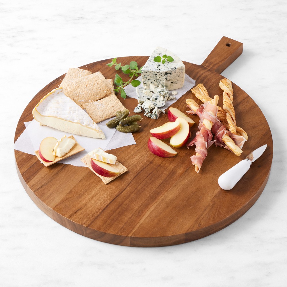 Acacia Round Cheese Board - Large