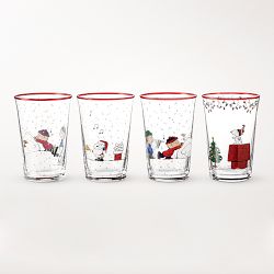 PEANUTS™ x Williams Sonoma Charlie Brown Christmas Tumblers, Set of 4