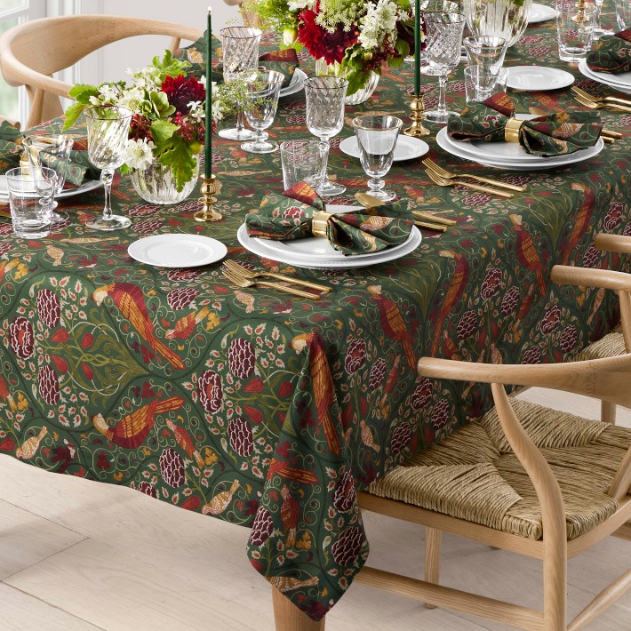 Morris & Co. Seasons by May Tablecloth | Williams Sonoma