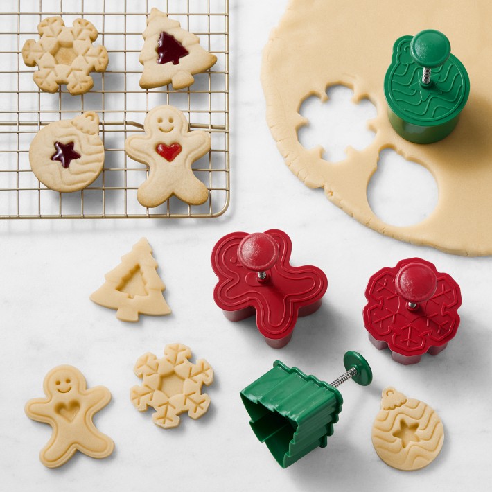 Holiday Thumbprint Cutters Set of 4 | Williams Sonoma