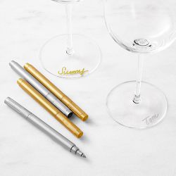 Williams Sonoma Drink Marker Pens, Set of 4