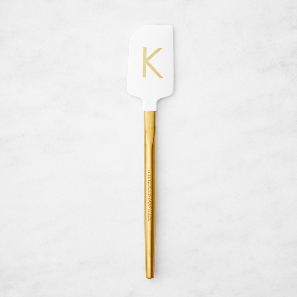 Williams Sonoma Monogram Silicone Spatula - K