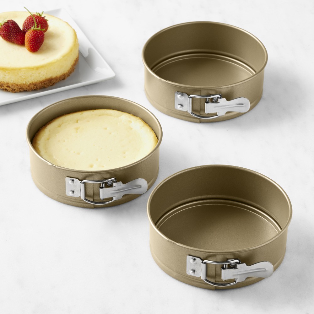 Williams Sonoma Goldtouch® Pro Mini Springform Pans, 5", Set of 3 - Set of 3