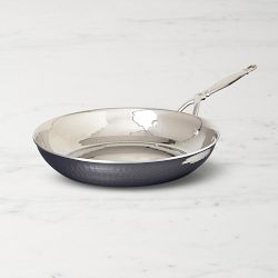 Ruffoni Opus Prima Hammered Stainless Steel Fry Pan, 10"
