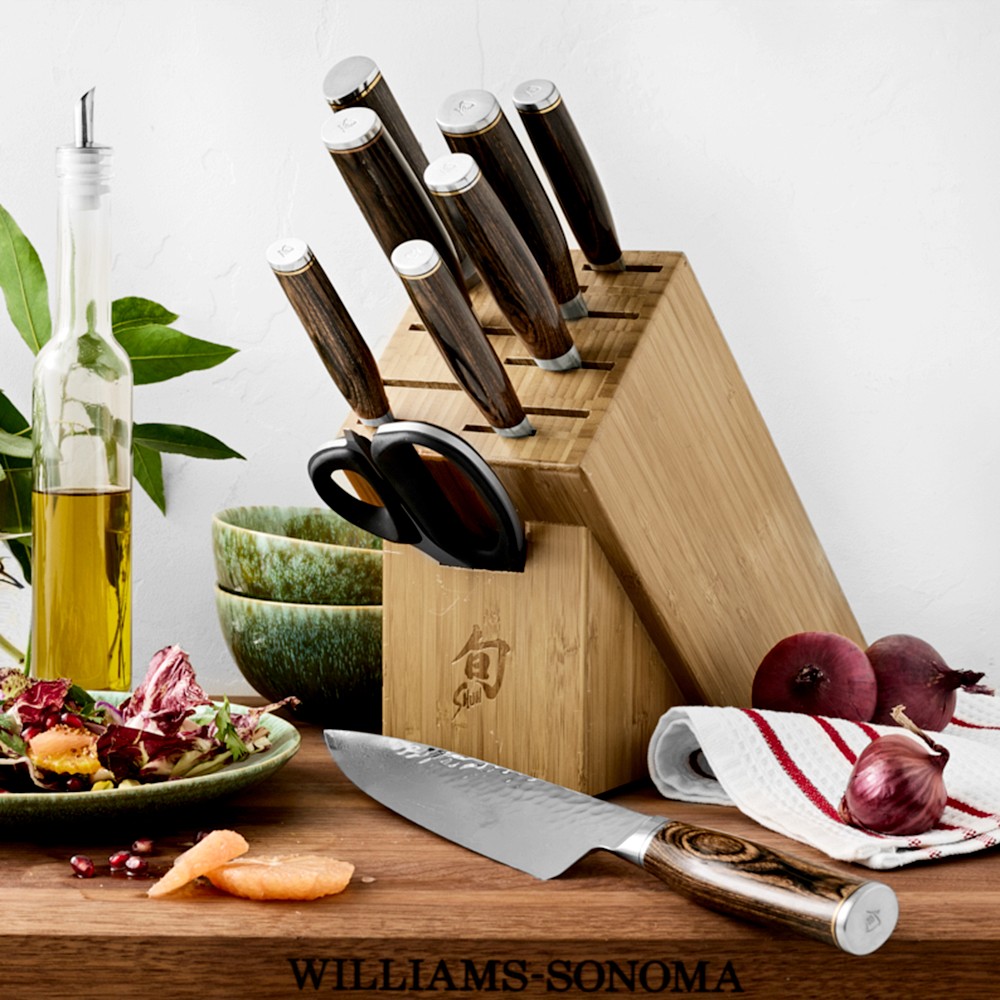 Shun Premier Knife Block, Set of 8