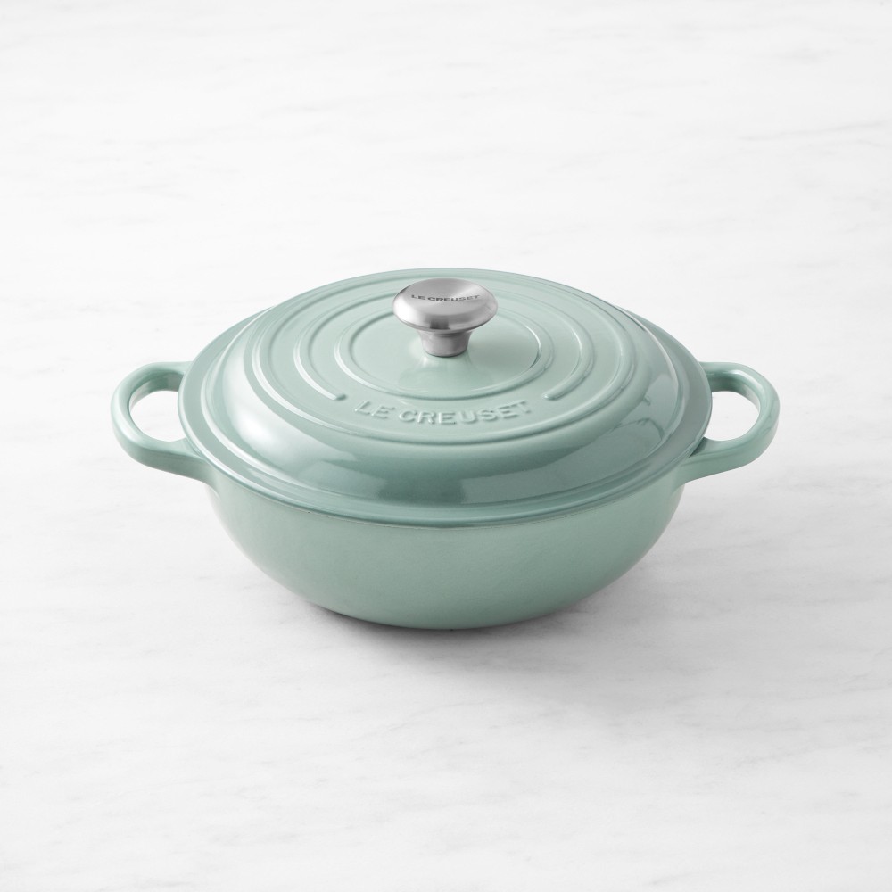 Le Creuset Signature Enameled Cast Iron French Oven, 2 1/2-Qt. - 2 1/2-Qt., Sea Salt