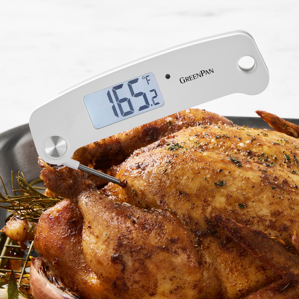 GreenPan™ AccuRead Digital Thermometer, White - White