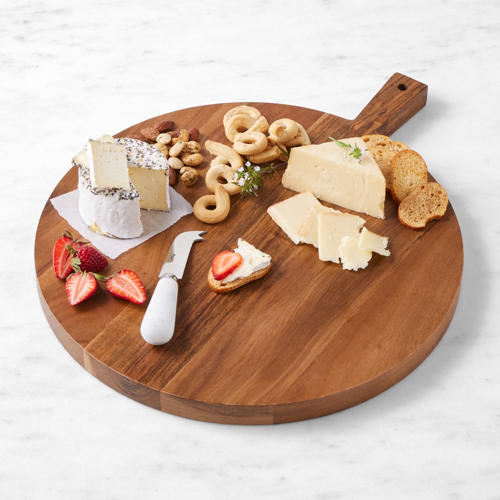 Acacia Round Cheese Board - Medium