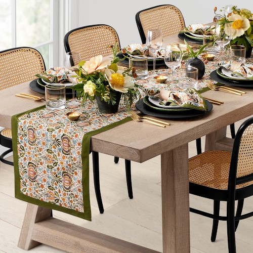Morris & Co. x Williams Sonoma Table Runner, Little Chintz