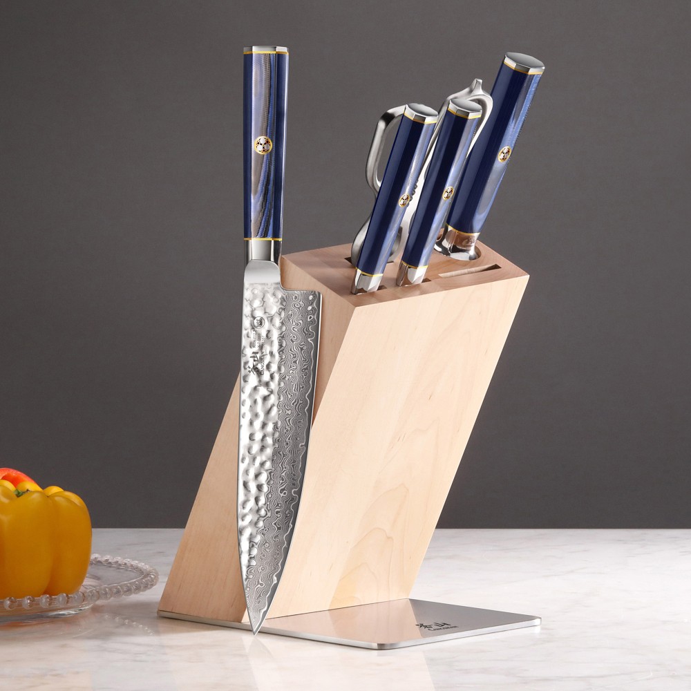 Cangshan Kita Maple Block, Set of 6 - Set of 6