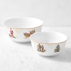 'Twas the Night Before Christmas Nesting Mixing Bowls, Set of 2