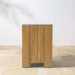 Larnaca Outdoor Teak Kitchen Single Door Cabinet (29.5")