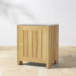 Larnaca Outdoor Teak Kitchen Single Door Cabinet (29.5")