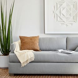 Solid Hide Pillow Cover