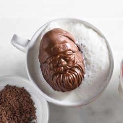 Williams Sonoma Jolly Santa Hot Chocolate Bomb