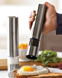Cole &amp; Mason Electric Salt &amp; Pepper Mills, 8"