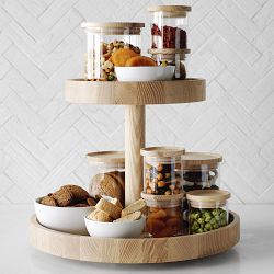 Hold Everything 2-Tiered Lazy Susan, 15" Base
