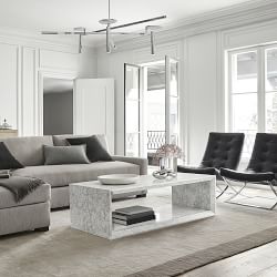 Pierre Marble Coffee Table (56")