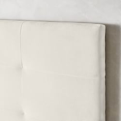 Brooklyn Box-Tufted Upholstered Bed &amp; Headboard