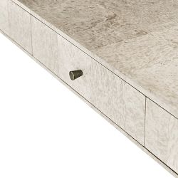 Jonathan Charles Surge Madrona Burlwood Desk (73")