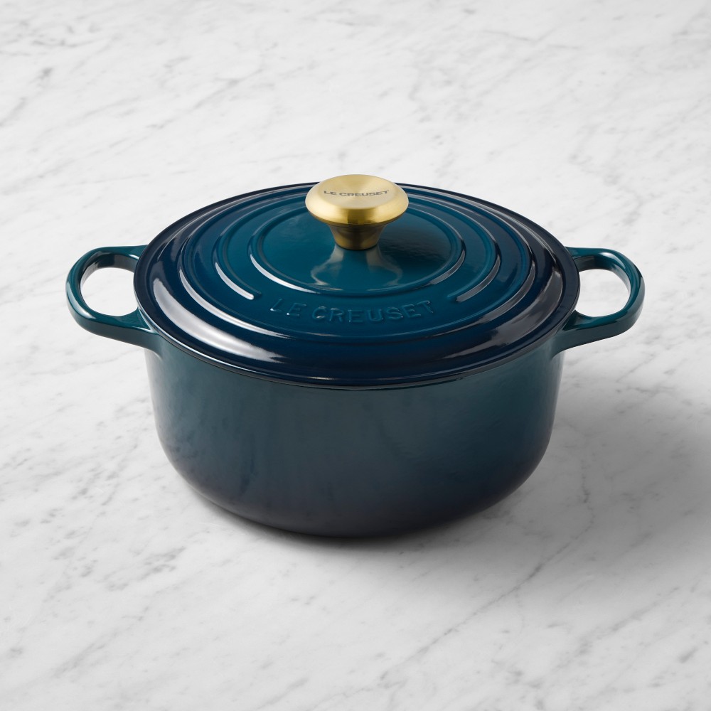 Le Creuset Signature Enameled Cast Iron Round Dutch Oven - 4.5-Qt., Agave