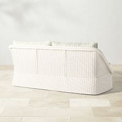 AERIN x Williams Sonoma Home East Hampton Sofa (78"), White