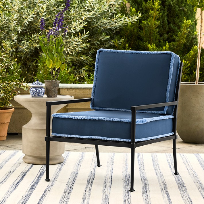 SUNDAY WILSON チェア Bridgehampton Outdoor Club Chair | Patio Furniture | Williams Sonoma