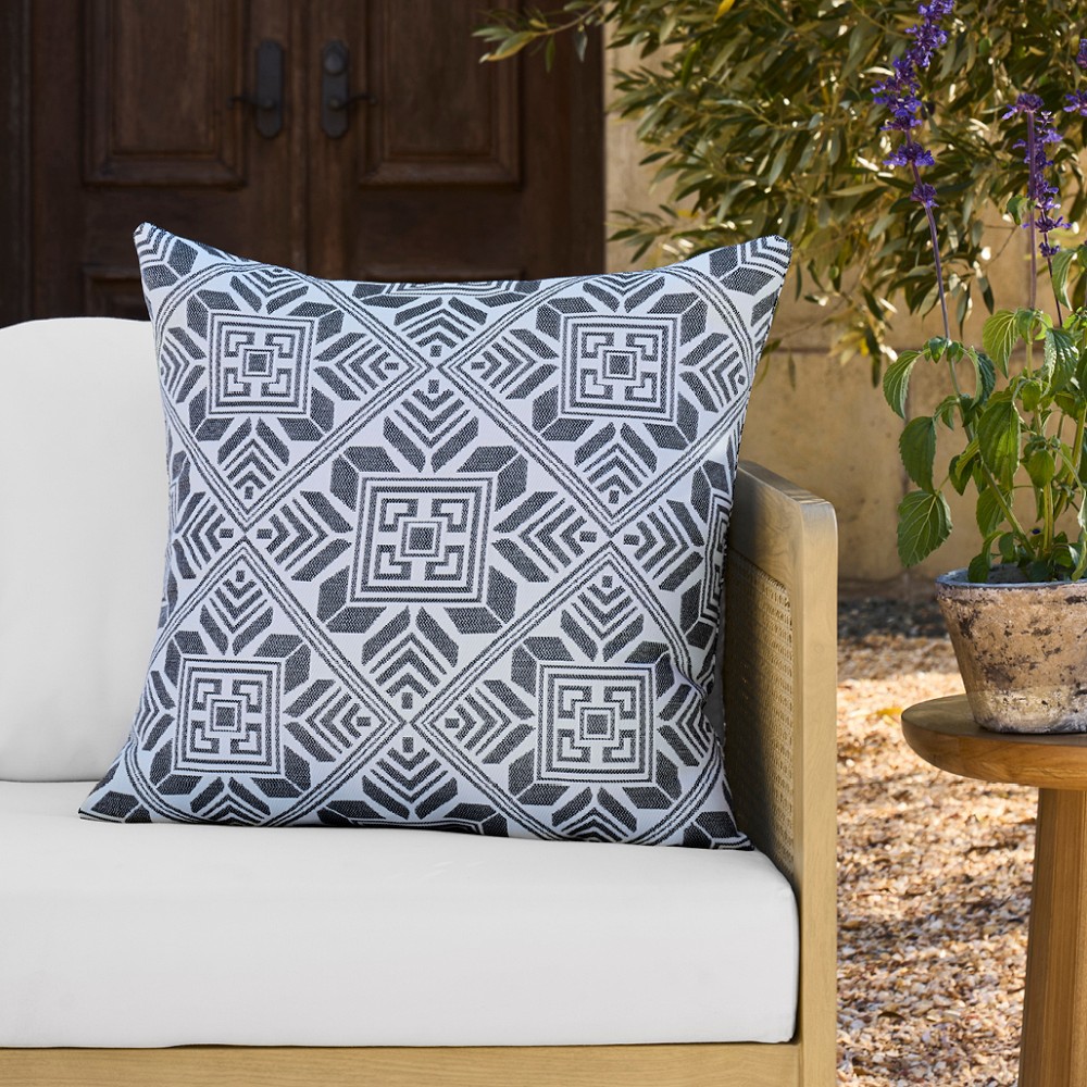 Elazar Outdoor Pillow Cover by Williams Sonoma Home