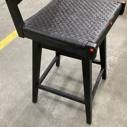 OPEN BOX: Sullivan Swivel Counter Stool, Ebony