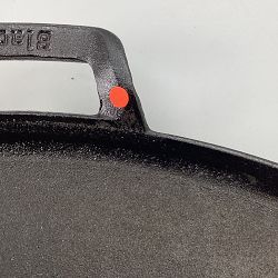OPEN BOX: Lodge Blacklock Triple Seasoned Cast Iron Double Burner Griddle