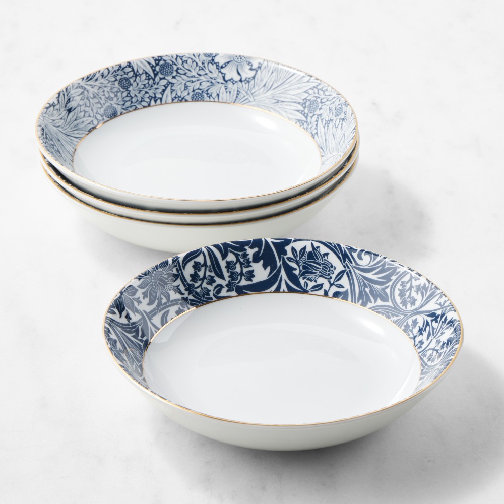 Morris & Co. Bluebell Pasta Bowls | Williams Sonoma