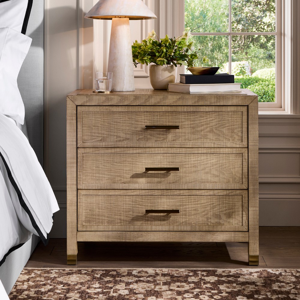 Majorca 3-Drawer Nightstand (34") by Williams Sonoma Home