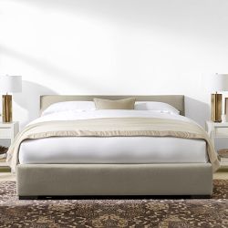 Robertson Nontufted Upholstered Bed &amp; Headboard