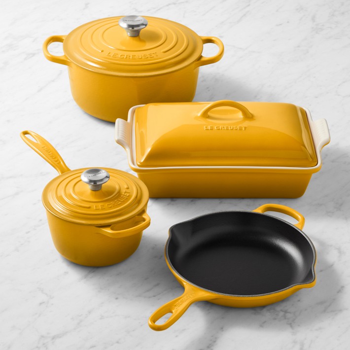 LE CREUSET イエロー　鍋 22cm Le Creuset（ル・クルーゼ） 公式 鍋 IH IH対応 両手鍋