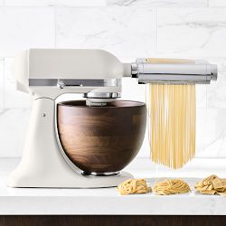 KitchenAid® Porcelain Artisan Stand Mixer with Walnut Bowl, 5-qt
