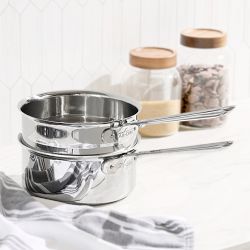 All-Clad Stainless-Steel Double Boiler Insert, 3-Qt.