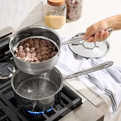 All-Clad Stainless-Steel Double Boiler Insert, 3-Qt.
