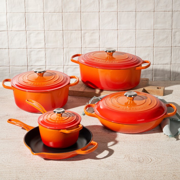 Le Creuset 9-Piece Cast Iron Cookware Set | Williams Sonoma
