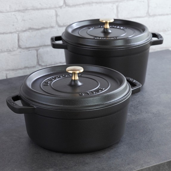 Staub Matte Black Collection Cookware | Williams Sonoma