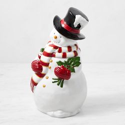 'Twas the Night Before Christmas Snowman Cookie Jar