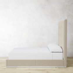 Brooklyn Box-Tufted Upholstered Storage Bed &amp; Headboard