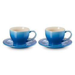 Le Creuset Cappuccino Cups &amp; Saucers, Set of 2