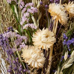 Dried &amp; Preserved Purple Bouquet